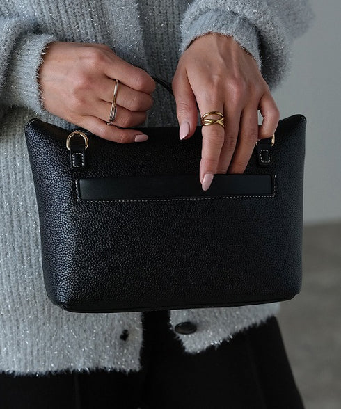 2WAYターンロックミニショルダーハンドバッグ 12-1174